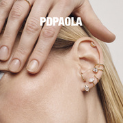 pdpaola单只耳环女2023耳钉，小众设计感耳饰，女高级感轻奢5