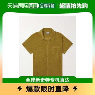香港直邮潮奢vilebrequin男士，charli棉混纺，厚绒布衬衫