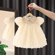 一周岁女童，公主礼服韩版洋气，连衣裙