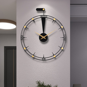 现代简约挂钟客厅轻奢家用创意挂墙时钟个性时尚网红装饰艺术钟表
