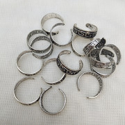 A135青岛饰品外贸欧美原单饰品女简单复古戒指指环尾戒