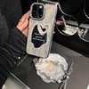 轻奢名媛风闪钻镜面手机壳适用于苹果15promax韩风iphone1413