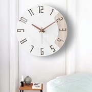 北欧钟表挂钟客厅卧室个性现代简约创意静音时尚家用时钟墙免打孔