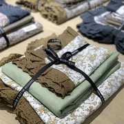 法式纯棉小碎花四件套韩式田园风全棉床单，被套1.8米床上用品4件套