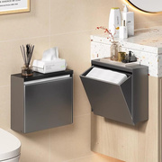 纸巾盒卫生间厕所壁挂纸巾架浴室挂壁式卷纸架置物架子厨房手纸盒