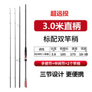 威海3米2.7m超远投路亚竿碳素路亚杆远投型抛竿直柄路亚竿套装