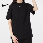 Nike耐克短袖女装运动服休闲圆领宽松针织训练透气T恤DN5698-010
