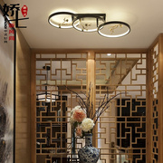 新中式小吸顶灯现代简约客厅卧室，茶室过道走廊餐厅中国风中式灯具