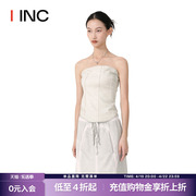 ATTEMPT设计师品牌IINC 23AW多色染色针织抹胸上衣女