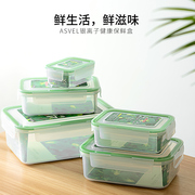 日本塑料饭盒保鲜盒小号微波炉圆形长方形便携水果盒大容量便当盒