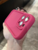 芭比粉色硅胶适用苹果13手机壳iphone14promax简约高级感12全包防摔11少女心15pm高端保护套韩系多巴胺