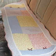 双面全棉布艺沙发垫绗缝防滑座椅子垫汽车坐垫，四季通用单地垫(单地垫)