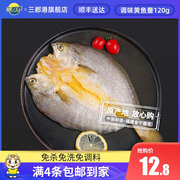三都港醇香黄鱼鲞 大小黄花鱼新鲜冷冻水产生鲜海鲜免杀洗干120克