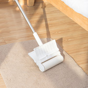 加长柄粘毛器滚筒大号可撕式，家用地板地毯清洁除尘黏头发沾毛神器
