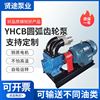 圆弧泵齿轮泵车载汽柴油卸装泵YHCB80-60抽油泵污水饲料浓浆泵