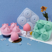 桃子硅胶模具创意冰棍冰格雪糕冰淇淋玫瑰花冰块磨具