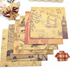 复古欧美风格正方形折纸15厘米儿童学生彩纸手工叠爱心千纸鹤材料
