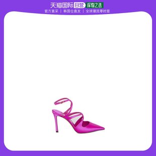 韩国直邮jimmychoo23fw高跟鞋圆头高跟鞋女aziapump95satfuchsi