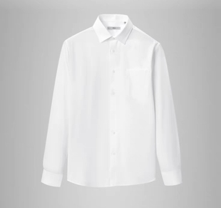 海澜家男士商务白色衬衫亲肤免烫舒缓弹力各种款式随机发面料舒适