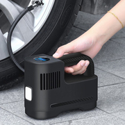 汽车充气泵车用无线充电车载轮胎打气泵便携式高压电动车胎压打气