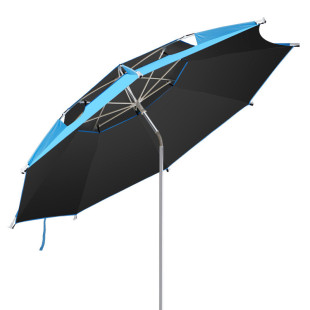 钓鱼伞2.2米万向防雨防晒户外钓伞折叠遮阳伞2.4米垂钓伞携带方便