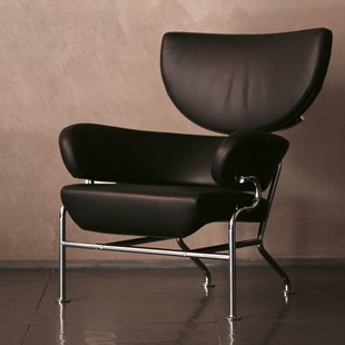 诧寂风armchair现代简约客厅沙发，椅设计师异形休闲椅民宿布艺椅子