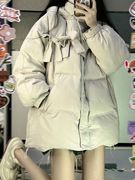 韩版甜美盐系加厚学生棉衣棉服女2023年冬季棉袄外套ins原宿