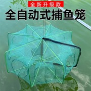 折叠虾笼鱼笼捉黄鳝泥鳅捕鱼笼子抓扑螃蟹笼渔网龙虾网虾网捞鱼网