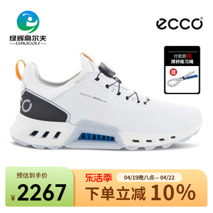Ecco爱步高尔夫球鞋男鞋防水耐磨休闲运动鞋健步C4系列golf鞋