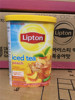  韩国韩版立顿水蜜桃茶 桃子粉蜜桃茶 冰红茶粉907g iced tea