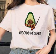 vegan T Shirt 女士Ullzang Kawaii可爱夏季卡通T恤时尚印花情侣T