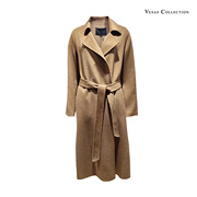 vesascollection唯尚女装羊绒大衣驼毛高级感气质呢子外套C1316