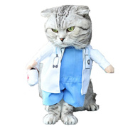 宠物衣服变身医生站立装创意搞笑宠物服装猫狗通用直立衣服