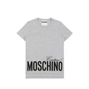 moschino女士灰色字母印花短袖t恤ea0703-0540-1485