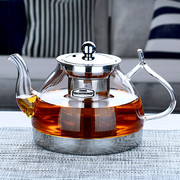 电磁炉专用玻璃茶壶 耐热玻璃煮茶器 家用加厚耐高温煮茶壶