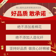 销订制新疆棉被纯棉花被子被芯，学生单人冬被加厚保暖床褥子垫被棉