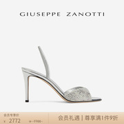 giuseppezanottigz女士春夏，款时尚优雅水钻，高跟凉鞋