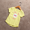 D463-H590-115码童装欧美单儿童短袖T恤中童夏装半袖外贸原单
