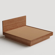 箱体床全实木超薄床头现代简约家用1米5双人小户型电动高箱储物床