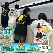 MEDM23SS“MCP系列”指套长袖T恤男秋季潮牌美式高街宽松体恤上衣