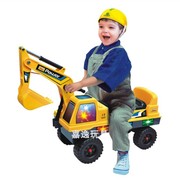 嘉百乐138挖掘机可坐可骑挖土机228玩具儿童挖机玩具车工程车