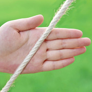 白色麻绳绳子捆绑绳手工编织diy创意材料猫抓S板爬架绳装饰水管