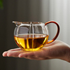 公道杯玻璃加厚耐热高档茶漏套装分茶器茶滤网泡茶海过滤功夫茶具