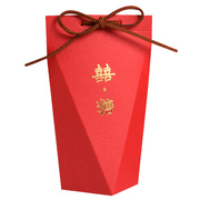 2021结婚喜糖盒中式风婚礼用品喜糖盒子红色小号纸盒