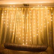 房间布置浪漫告白爱心彩灯，led闪光灯串表白求婚室内网红窗帘灯饰