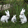 花园庭院装饰工艺品户外草地园林景观雕塑树脂动物仿真兔子摆件