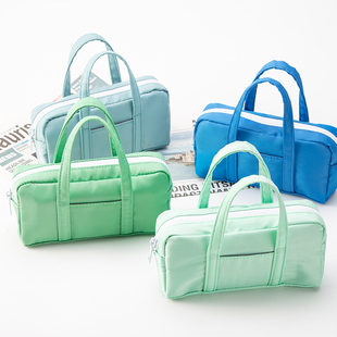 honetace创意大容量手机包手提袋迷你旅行包手挽袋便携笔袋化妆包