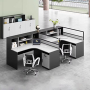 办公室工位桌简约现代屏风转角公司，写字楼办公室职员办公桌椅组合