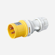 。SFE上丰电气 工业防水插头SFN-013-4 023-4 110V三芯黄色16A IP