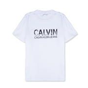 Calvin Klein/凯文克莱CK夏季男装印花休闲圆领男士短袖T恤